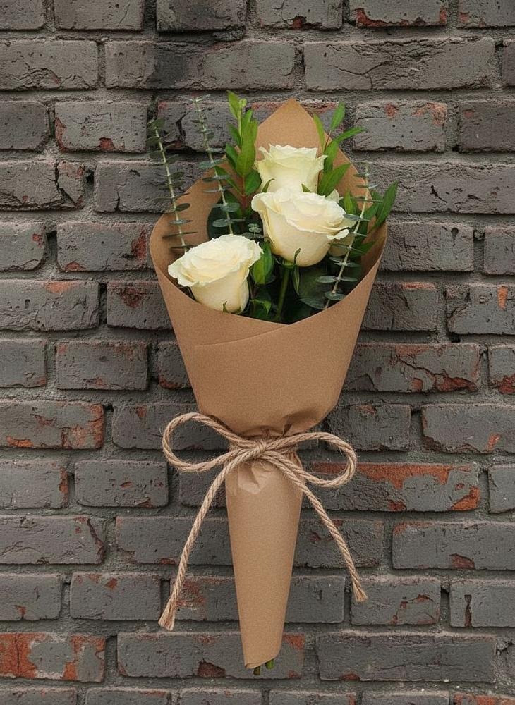 Букет из 3 роз в Станция Скуратово Букет цветов из: Розы в Станция Скуратово