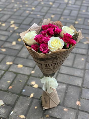 Букет цветов из: Розы в Станция Скуратово
